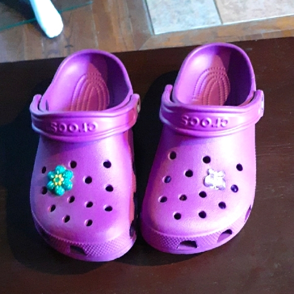 CROCS Other - CROCS Kids Water Shoes in Vibrant Purple